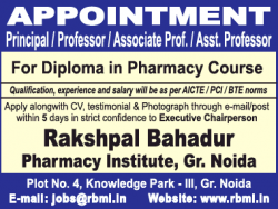 rakshpal-bahadur-pharmacy-institute-gr-noida-appointment-principal-ad-times-ascent-delhi-03-04-2019.png