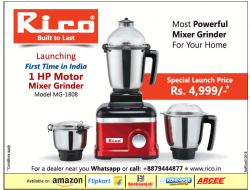 rico-mixer-grinders-launching-1-hp-motor-mixer-grinder-ad-times-of-india-mumbai-29-03-2019.png