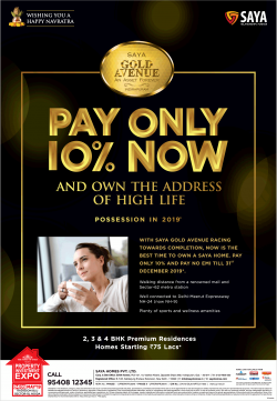saya-gold-avenue-pay-only-10%-now-ad-delhi-times-13-04-2019.png