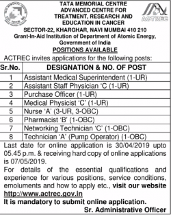 tata-memorial-centre-positions-available-designation-assistant-medical-superintendent-ad-times-ascent-mumbai-03-04-2019.png
