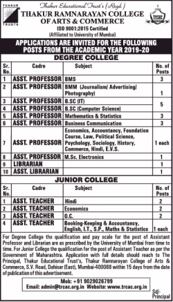 thakur-ramanarayan-college-applications-available-for-assistant-professor-ad-times-ascent-mumbai-03-04-2019.png