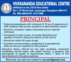 vivekananda-educational-centre-requires-principal-ad-times-ascent-bangalore-10-04-2019.png