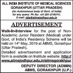 all-india-institute-of-medical-sciences-walk-in-interview-non-academic-junior-resident-ad-times-of-india-delhi-07-05-2019.png