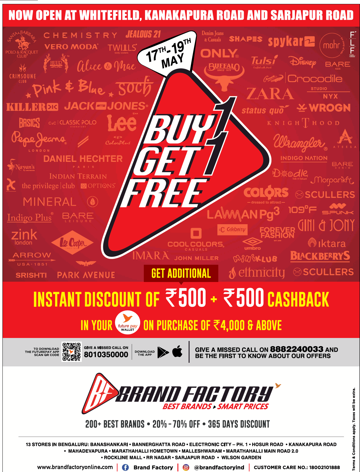 brand-factory-buy-1-get-1-free-instant-discount-of-rs-500-plus-rs-500-cashback-ad-times-of-india-bangalore-17-05-2019.png