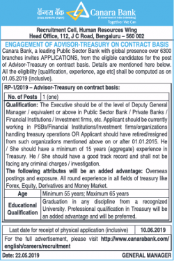 canara-bank-recruitment-cell-requires-deputy-general-manager-ad-times-ascent-delhi-22-05-2019.png