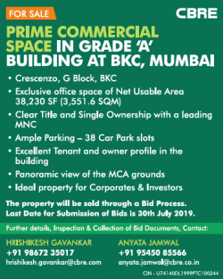 cbre-for-sale-prime-commercial-space-in-grade-a-building-at-bkc-mumbai-ad-times-of-india-delhi-30-05-2019.png
