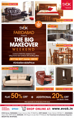 evok-furniture-the-big-makeover-weekend-flat-50%-off-ad-delhi-times-22-06-2019.png