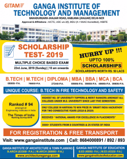 ganga-institute-of-technology-and-management-scholarship-test-2019-ad-times-of-india-delhi-20-06-2019.png