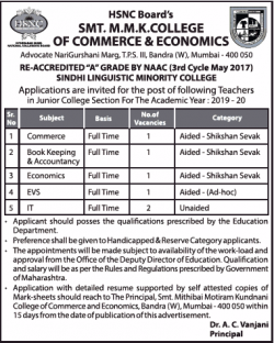 hsnc-boards-mmk-college-of-commerce-and-economics-requires-teachers-ad-times-ascent-mumbai-29-05-2019.png
