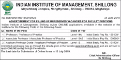 indian-institute-of-shillong-requires-professor-ad-times-ascent-delhi-26-06-2019.png