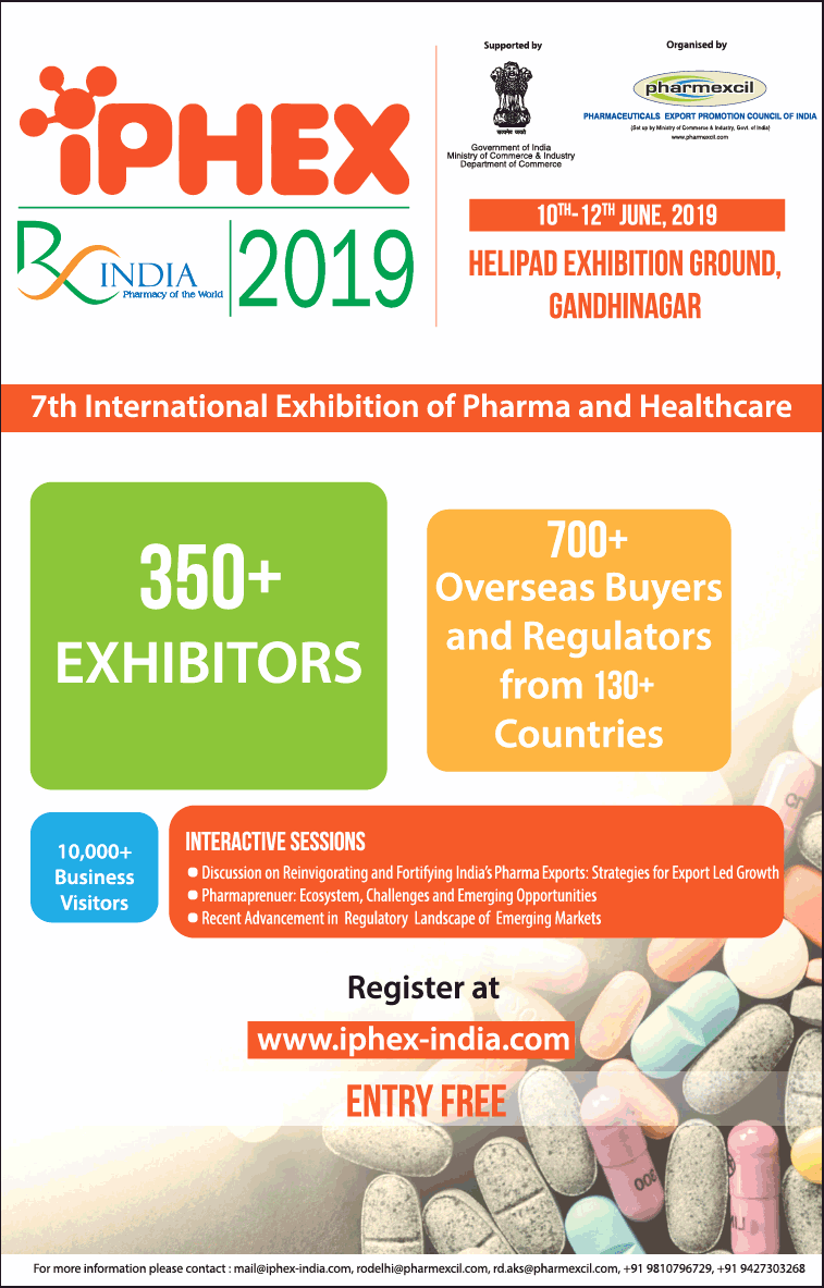 Iphex Helipad Exhibition Ground 7Th International Of Pharma And