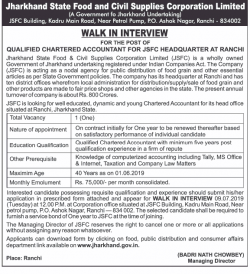 jharkhand-state-food-and-civil-supplies-corporation-limited-walk-in-interview-chartered-accountant-ad-times-of-india-delhi-23-06-2019.png