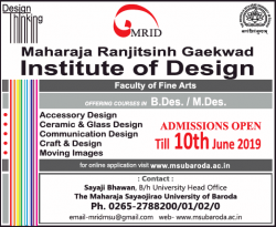 maharaja-ranjitsinh-gaekwad-institute-of-design-admission-open-ad-chennai-times-26-05-2019.png