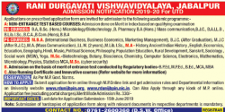 rani-durgavati-vishwavidyalaya-admission-notification-ad-times-of-india-delhi-31-05-2019