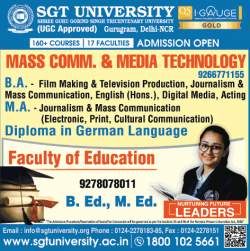 sgt-university-mass-communication-and-media-technology-ad-times-of-india-delhi-20-06-2019.png