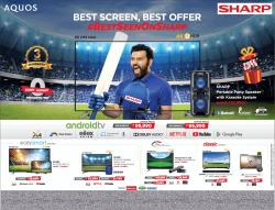 sharp-appliances-best-screen-best-offer-android-tv-ad-delhi-times-11-05-2019.png