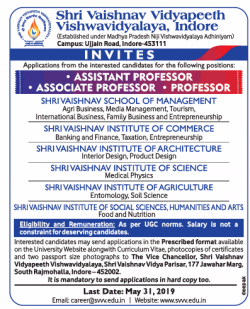 shri-vaishnav-vidyapeeth-vishwavidyalaya-invites-assistant-professor-ad-times-ascent-delhi-22-05-2019.png