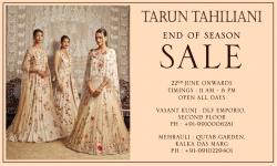 tarun-tahiliani-end-of-season-sale-22nd-june-onwards-ad-delhi-times-22-06-2019.png