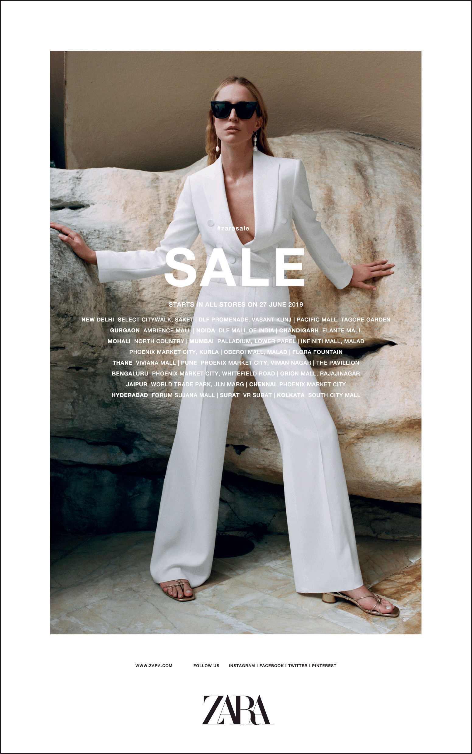 Zara Clothing Sale Ad Advert Gallery