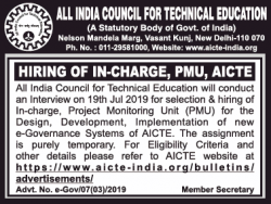 all-india-council-for-technical-education-hiring-of-in-charge-pmu-aicte-ad-times-of-india-delhi-11-07-2019.png