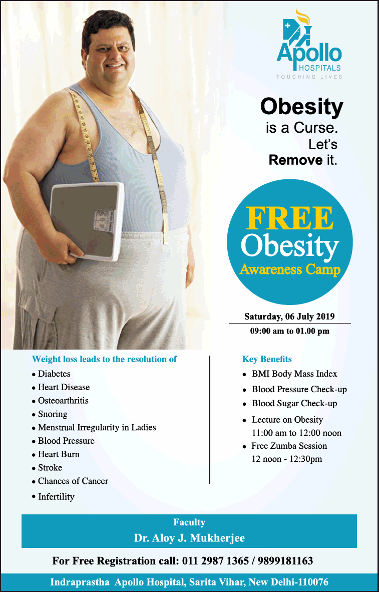 apollo-hospitals-free-obesity-awareness-camp-ad-delhi-times-05-07-2019.png