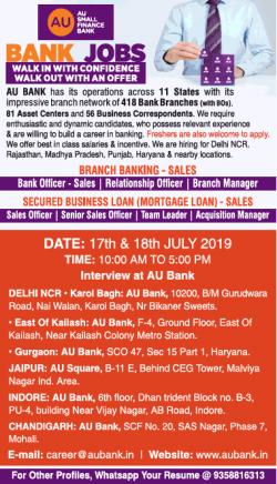 au-small-finance-bank-requires-branch-banking-sales-ad-times-ascent-delhi-17-07-2019.png