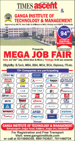 ganga-institute-of-technology-and-management-mega-job-fair-ad-times-ascent-delhi-17-07-2019.png