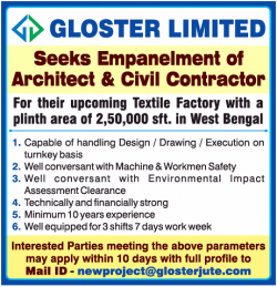 gloster-limited-seeks-empanelment-of-architect-and-civil-contractor-ad-times-of-india-delhi-11-07-2019.png