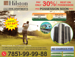 hilston-by-urbtech-pay-on-30%-rest-on-possession-ad-property-times-delhi-27-07-2019.png
