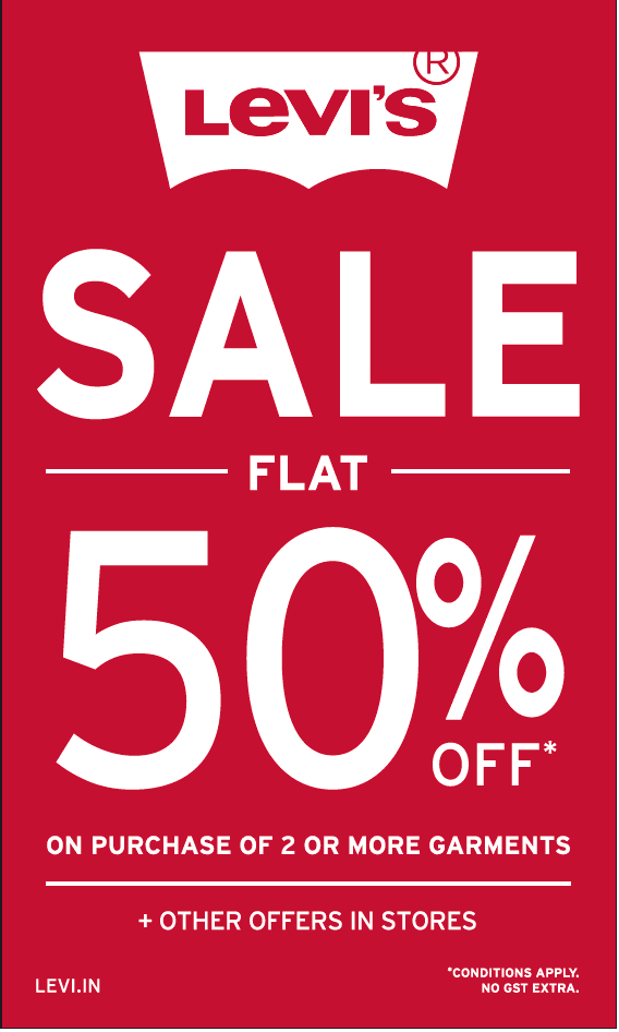 Levis Sale 50% Off Ad Advert Gallery