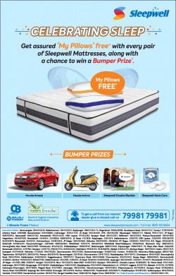sleepwell-mattresses-celebrating-sleep-my-pillows-free-ad-times-of-india-bangalore-19-07-2019.png