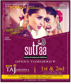 Sutraa Indian Fashion Exhibition Ad