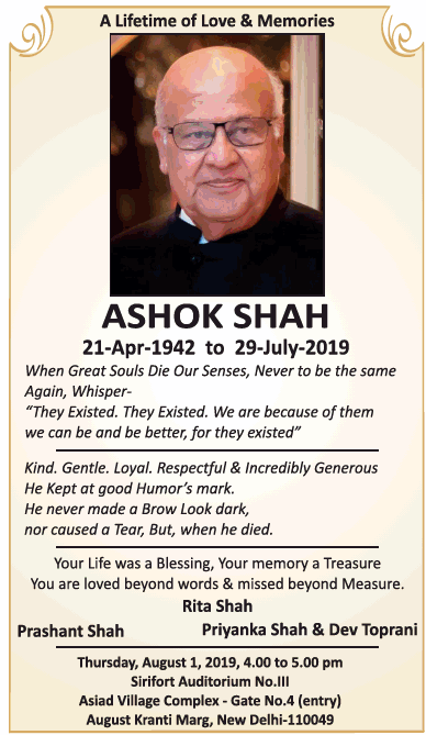 a-lifetime-of-love-and-memories-ashok-shah-ad-times-of-india-delhi-01-08-2019.png