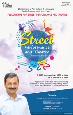 dilli-sarkar-fellowships-for-street-performance-and-theatre-ad-times-of-india-delhi-28-08-2019.png