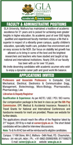 gla-university-faculty-and-administrative-positions-applications-invited-ad-times-ascent-delhi-07-08-2019.png