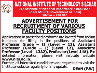 National Institute of Technology Silchar
