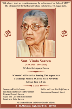 vimla-sareen-chautha-ad-times-of-india-delhi-27-08-2019.png