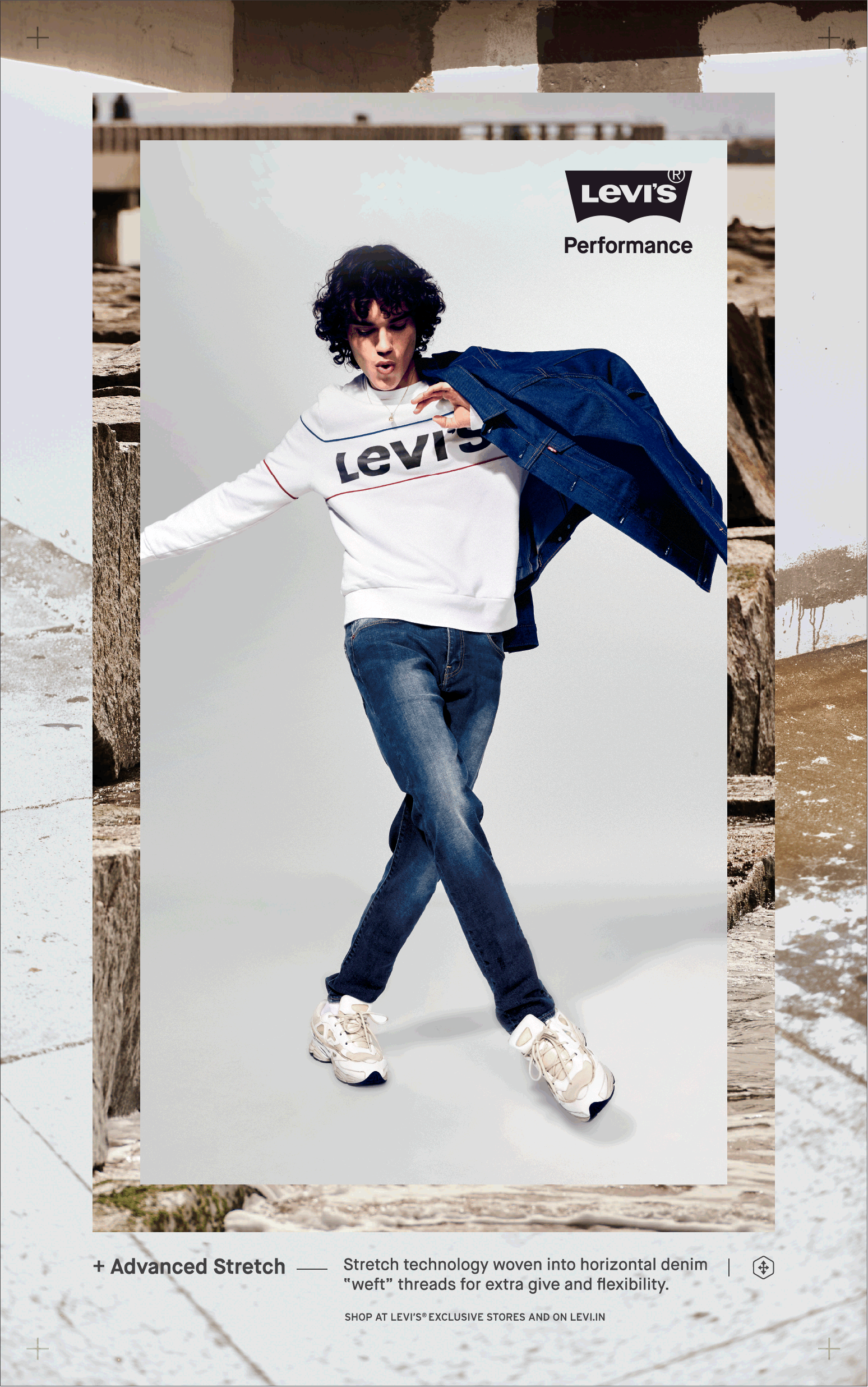 Levis Clothing Performance Advanced Stretch Ad Times Of India