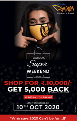 garuda-super-weekend-shop-for-10000-get-5000-back-ad-toi-bangalore-10-10-2020