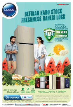 introducing-lloyd-refrigerators-with-ten-vent-technology-ad-ranveer-singh-deepika-padukon-ad-toi-delhi-18-10-2020