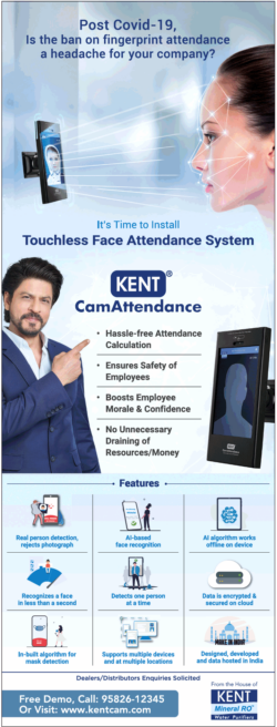 kent-camattendance-touchless-face-attendance-system-ad-toi-chennai-10-10-2020