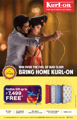 kurl-on-the-mattress-of-india-festive-gift-up-to-rs-7499-free-ad-toi-mumbai-17-10-2020