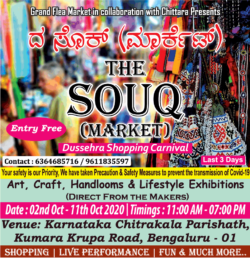 the-souq-market-dussehra-shopping-carnival-karnataka-chitrakala-parishat-ad-toi-bangalore-9-10-2020
