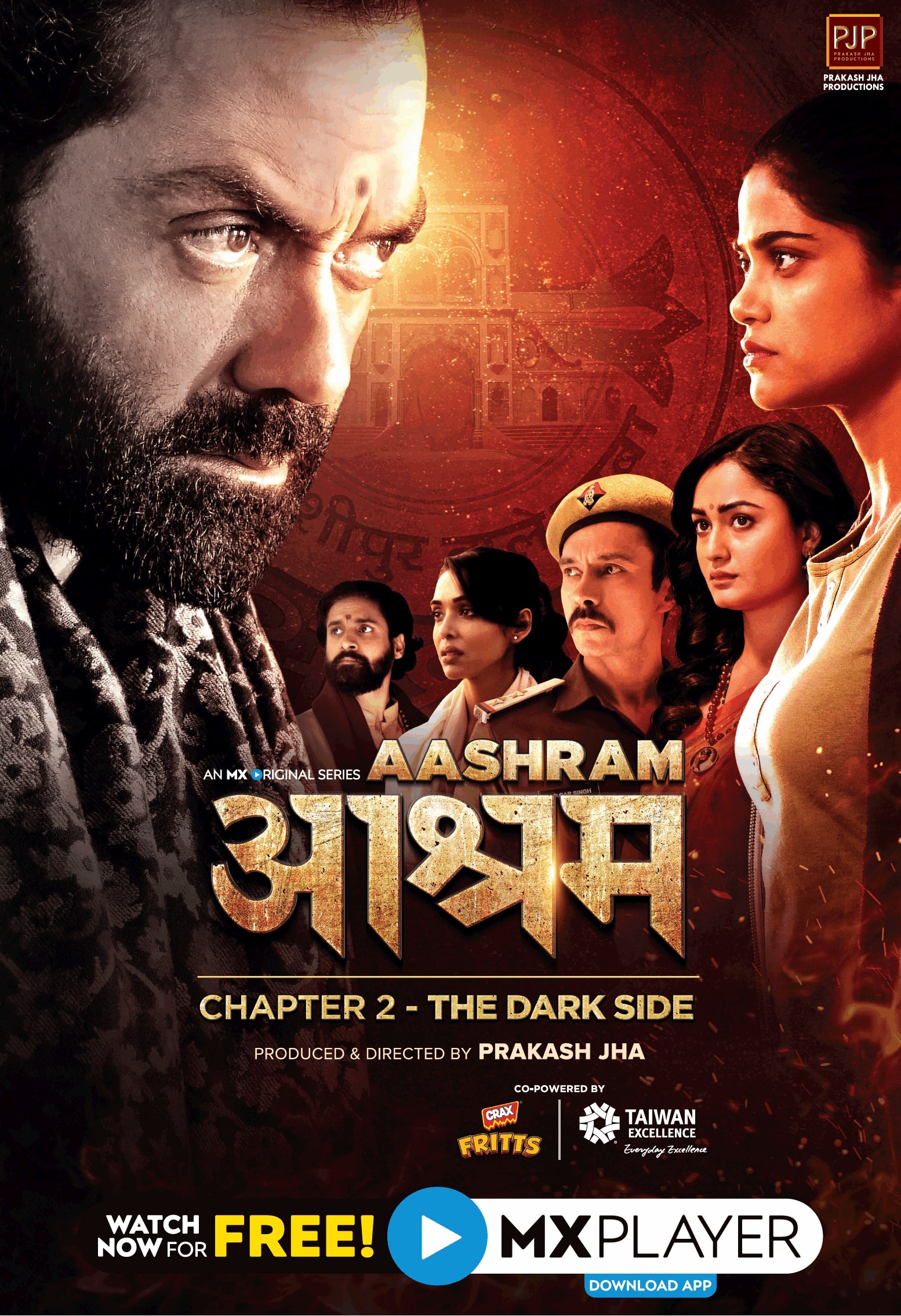 Aashram An Mx Original Series Chapter 2 The Dark Side Watch Now For Free Mx  Player Ad - Advert Gallery