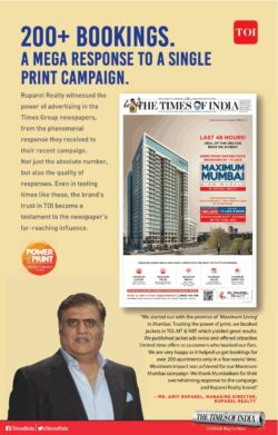 amit-ruparel-ruparel-realty-feedback-for-advertising-in-times-of-india-newspaper-ad-toi-mumbai-13-11-2020