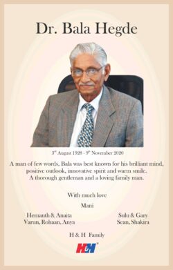 dr-bala-hegde-h&h-obituary-ad-toi-delhi-13-11-2020