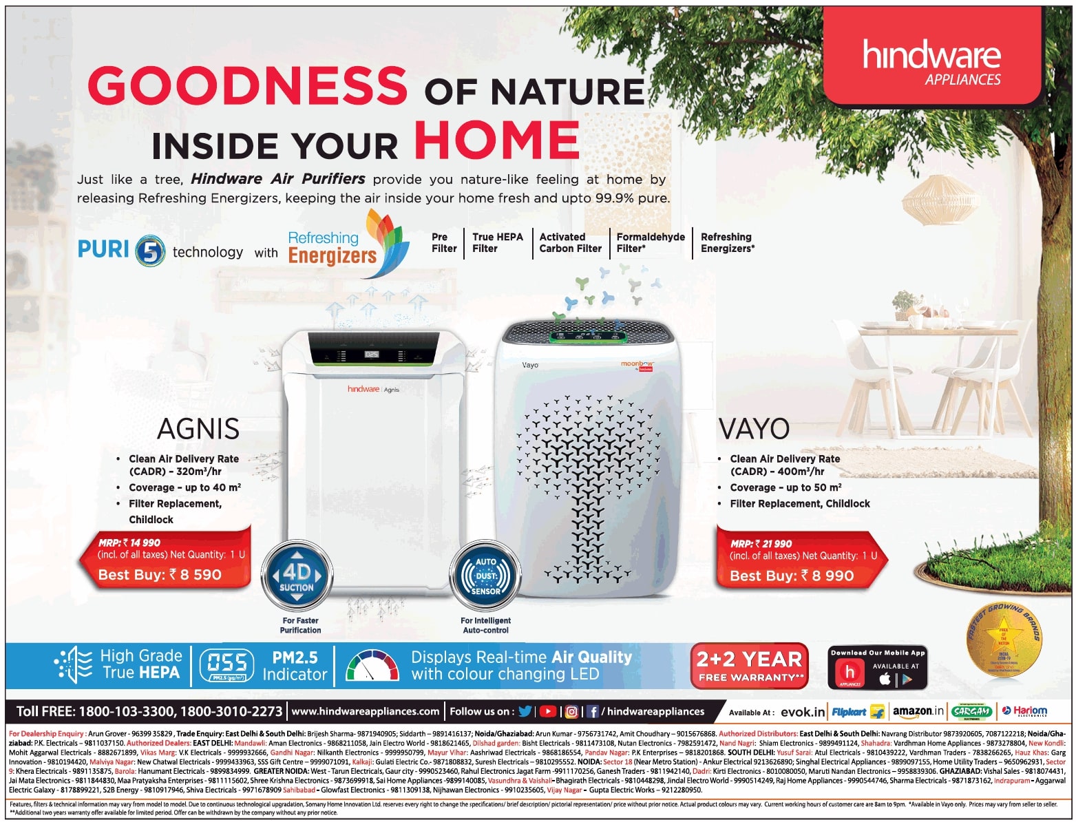 hindware-appliances-agnis-vayo-air-purifiers-goodness-of-nature-inside-your-home-ad-toi-delhi-11-11-2020