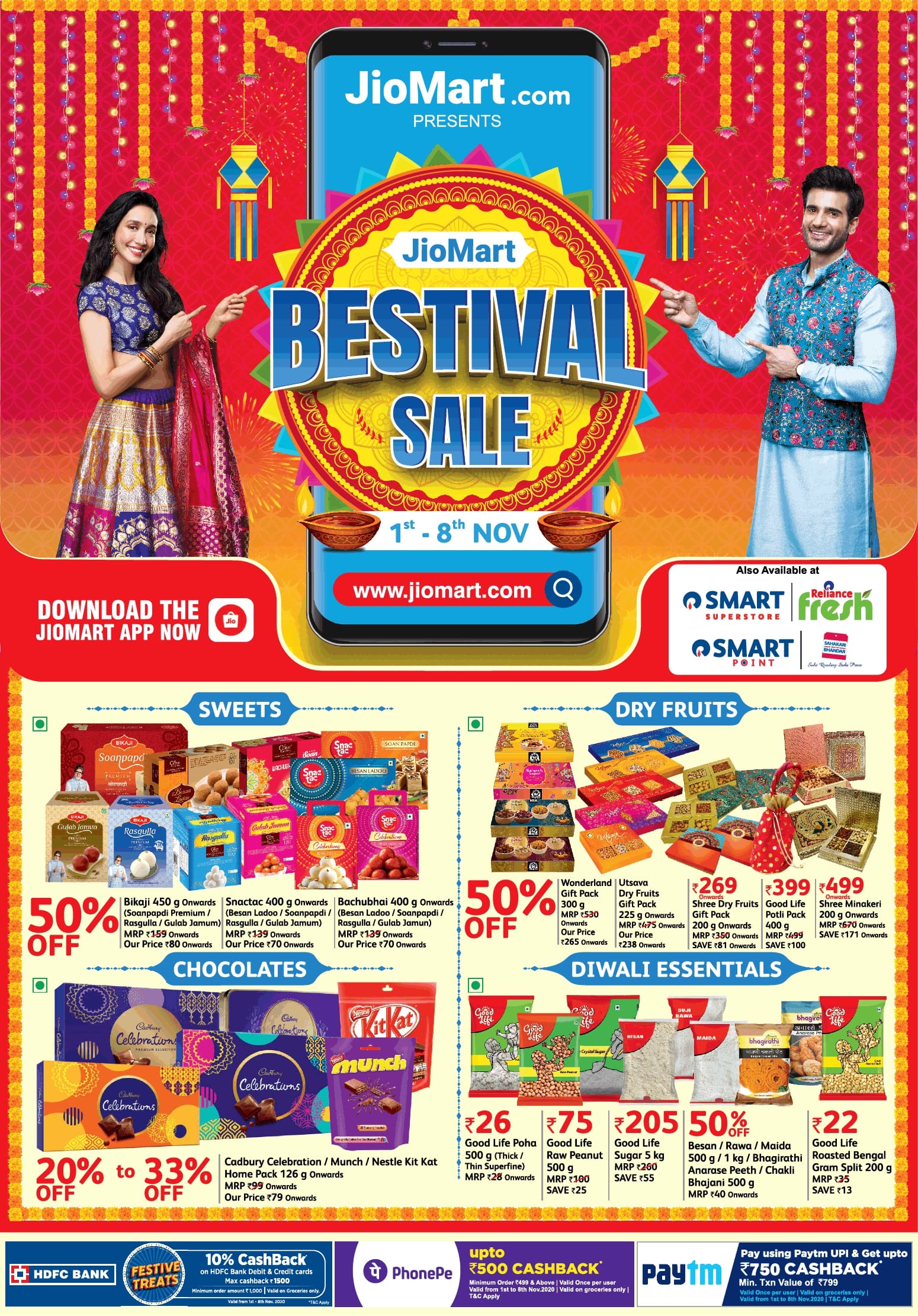 jiomart-bestival-sale-1st-8th-nov-2020-ad-advert-gallery