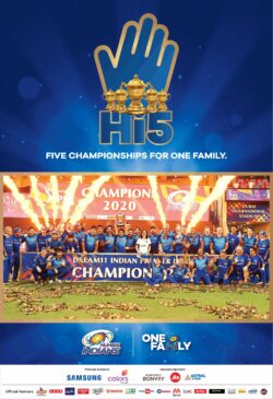 mumbai-indians-one-family-hi-5-five-championships-for-one-family-ad-toi-delhi-12-11-2020