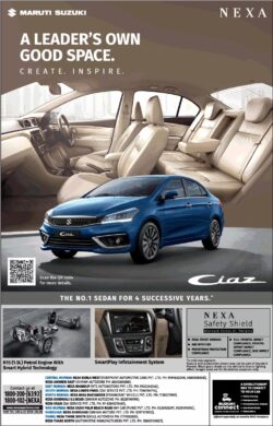 nexa-ciaz-the-no-1-sedan-for-4-successive-years-ad-toi-mumbai-4-11-2020